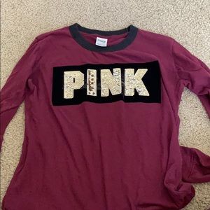 Vs pink long sleeve